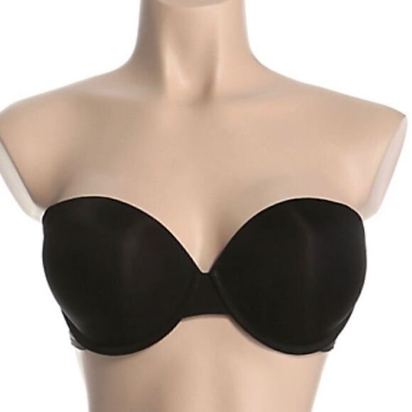 Panache Porcelain Elan Strapless T-Shirt Bra 7320 32F - Picture 3 of 9